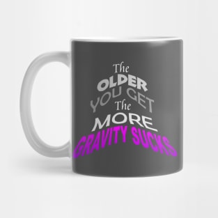 gravity sucks Mug